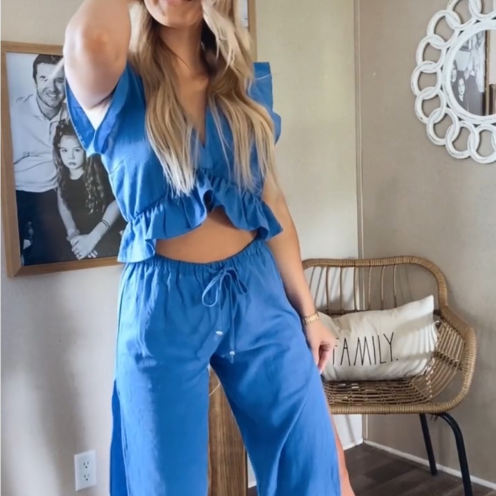 Linen Two Piece Set